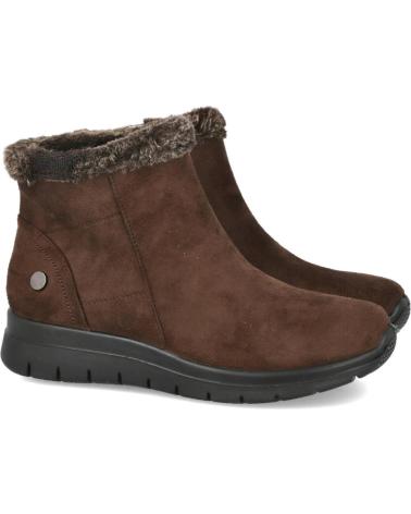 BOTTINES PLATES CONFORTABLES BUBBLE BOBBLE ND10504-8 MARRON MARRON