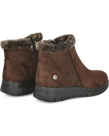 BOTTINES PLATES CONFORTABLES BUBBLE BOBBLE ND10504-8 MARRON MARRON