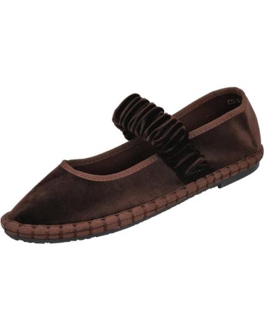 BUBBLE BOBBLE CD-51 MERCEDITAS DE TERCIOPELO MUJER MARRON