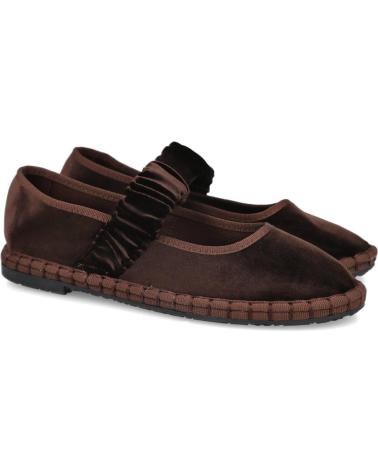 BUBBLE BOBBLE CD-51 MERCEDITAS DE TERCIOPELO MUJER MARRON