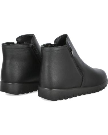 BUBBLE BOBBLE H0232 BOTINES PLANOS MUJER NEGRO