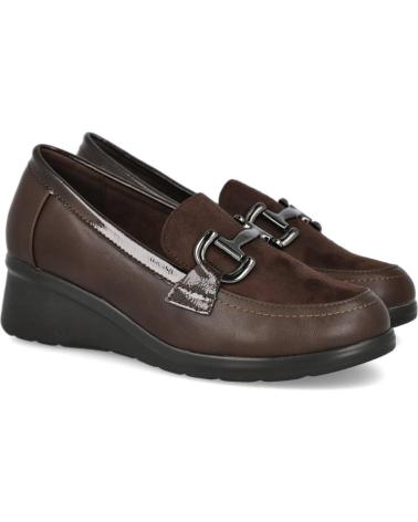 BUBBLE BOBBLE GN1837 MOCASINES CON CUNA MUJER MARRON