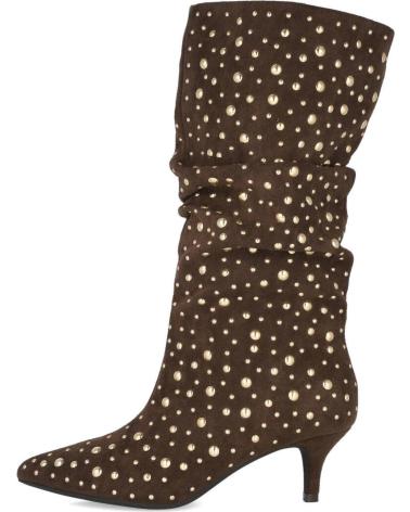 BUBBLE BOBBLE 7543 BOTAS TACHAS MUJER MARRON