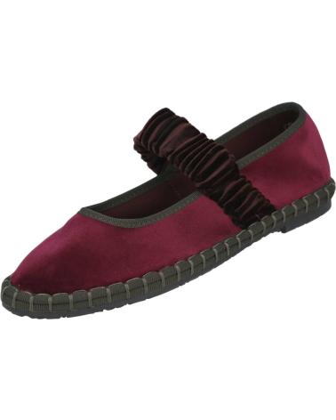 BUBBLE BOBBLE CD-51 MERCEDITAS DE TERCIOPELO MUJER BURDEOS-GRIS BUBBLE BOBBLE CD-51 MERCEDITAS DE TERCIOPELO MUJER BURDEOS-GRIS