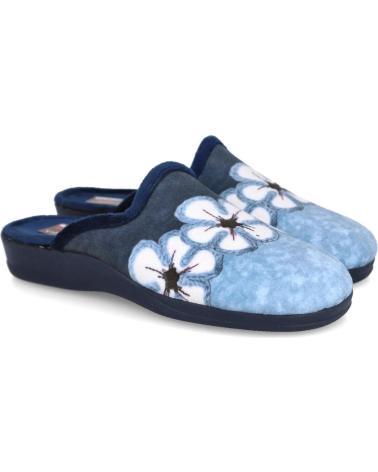 BUBBLE BOBBLE 460 ZAPATILLAS DE CASA MUJER MARINO
