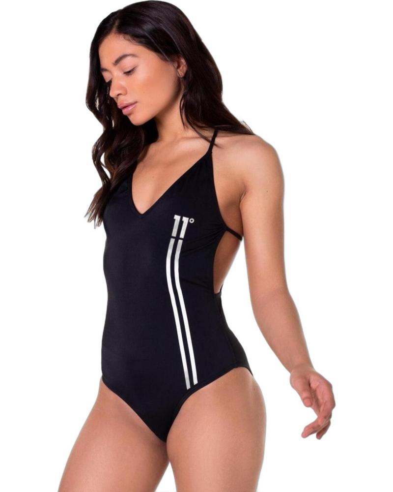 11 DEGREES BANADOR BASICO CON LINEAS NEGRO 11 DEGREES BANADOR BASICO CON LINEAS NEGRO