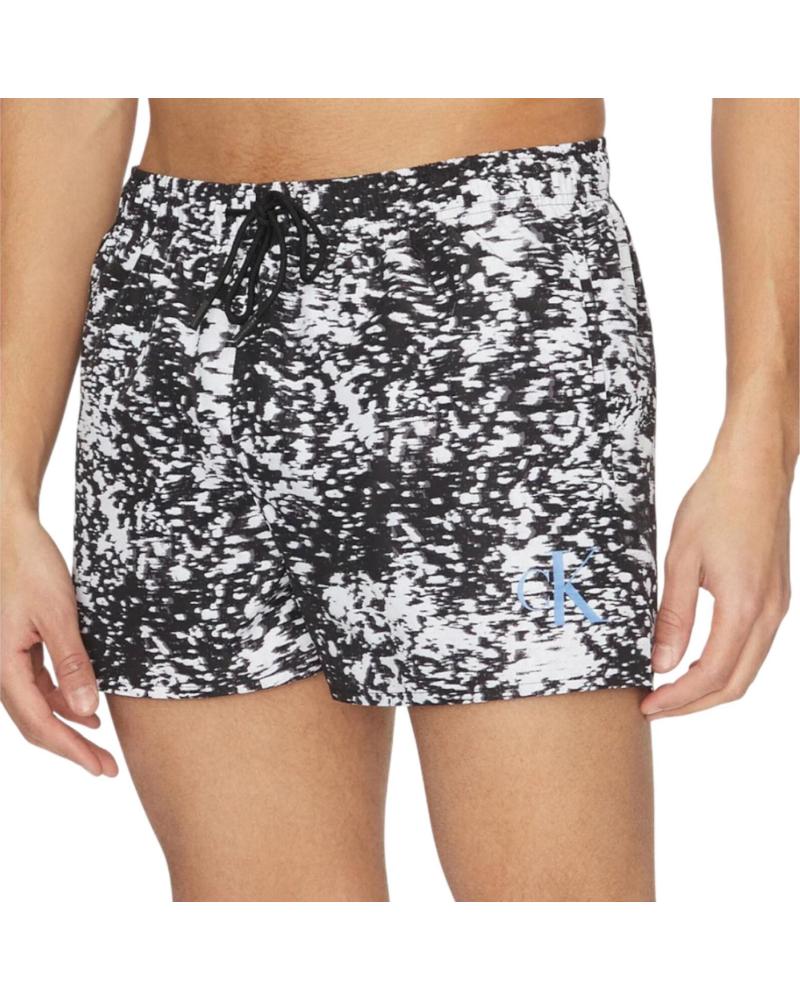 CALVIN KLEIN BANADOR CON ESTAMPADO DE CORDON NEGRO