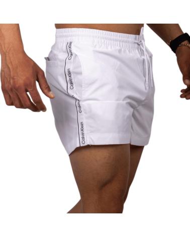 CALVIN KLEIN BANADOR CORTO BASIC LOGO TAPE BLANCO