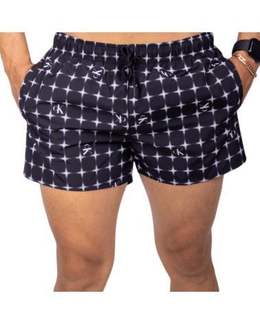CALVIN KLEIN BANADOR CORTO CK MONOGRAM NEGRO