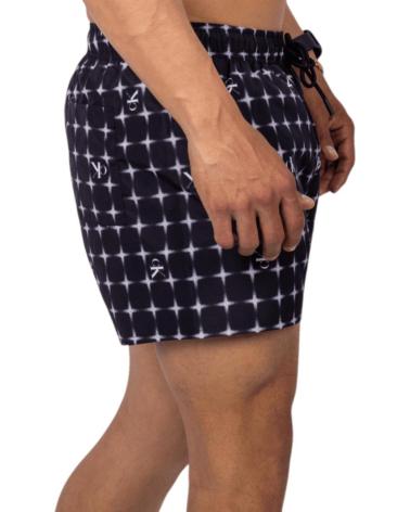 CALVIN KLEIN BANADOR CORTO CK MONOGRAM NEGRO
