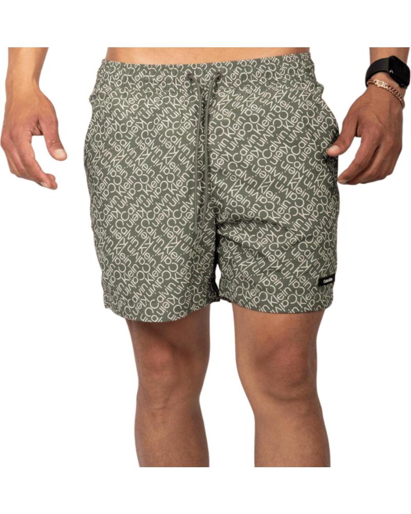 CALVIN KLEIN BANADOR EFECTO PIEDRA VERDE