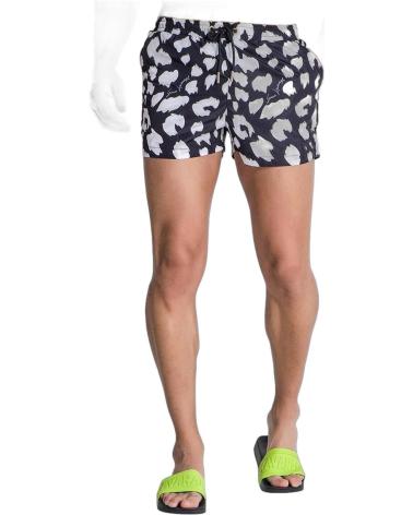 SHORT DE BAÑO GIANNI KAVANAGH ZANZIBAR NEGRO