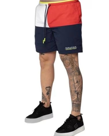 MEHRFARBIGE MULLET BADESHORTS NAUTICA COMPETITION