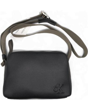 CALVIN KLEIN BANDOLERA JEANS LOGO JAQUARD NEGRO