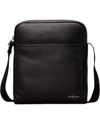 CALVIN KLEIN BANDOLERA REPORTER NEGRO