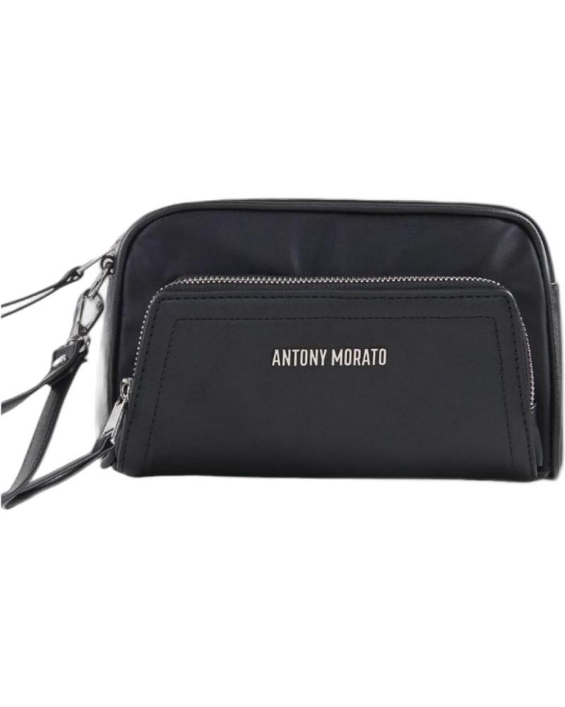 ANTONY MORATO BOLSO NEGRO CON BOLSILLO DE ECOPIEL ANTONY MORATO BOLSO NEGRO CON BOLSILLO DE ECOPIEL