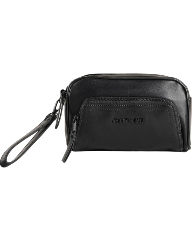 ANTONY MORATO BOLSO PIEL SINTETICA Y NYLON LEATHER NEGRO ANTONY MORATO BOLSO PIEL SINTETICA Y NYLON LEATHER NEGRO