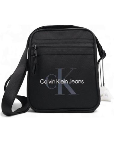 CALVIN KLEIN BOLSO REPORTER II BANDOLERA NEGRO