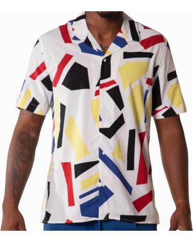 ANTONY MORATO CAMISA LAS VEGAS MULTICOLOR BLANCO