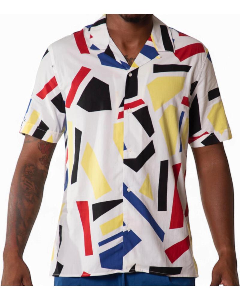 ANTONY MORATO CAMISA LAS VEGAS MULTICOLOR BLANCO