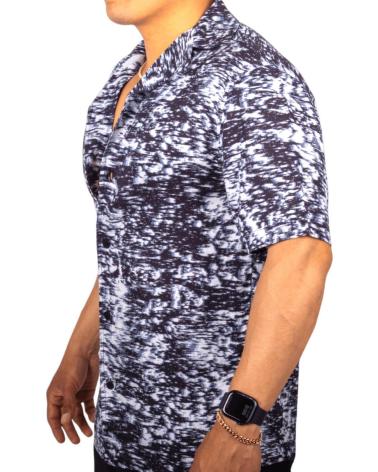 CALVIN KLEIN CAMISA EFECTO MAR DIFUMINADO NEGRO CALVIN KLEIN CAMISA EFECTO MAR DIFUMINADO NEGRO