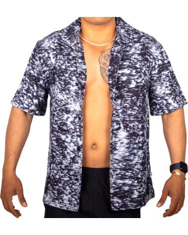 CALVIN KLEIN CAMISA EFECTO MAR DIFUMINADO NEGRO CALVIN KLEIN CAMISA EFECTO MAR DIFUMINADO NEGRO