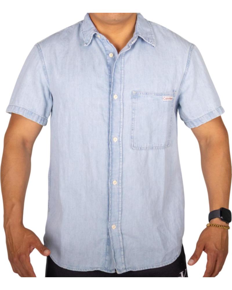 CALVIN KLEIN CAMISA VAQUERA AZUL MARINO