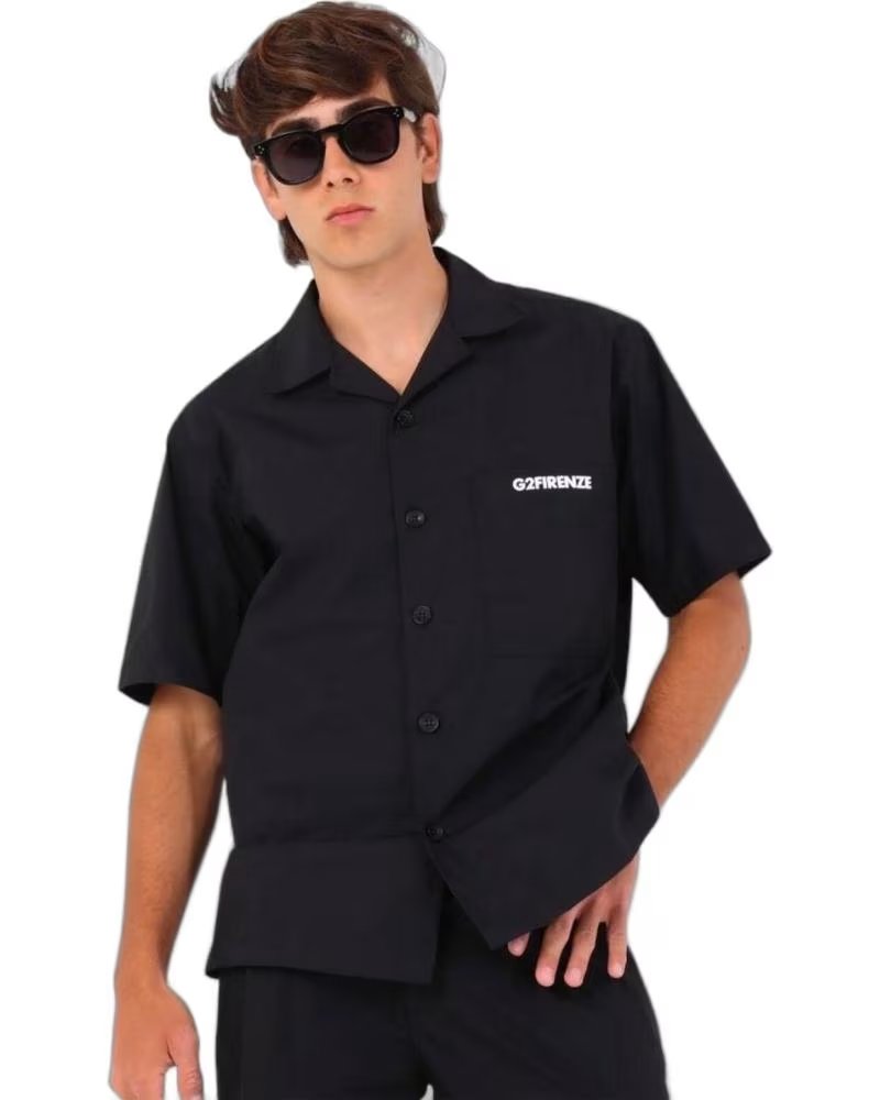G2 FIRENZE Camisa Negra Micro Iniezione