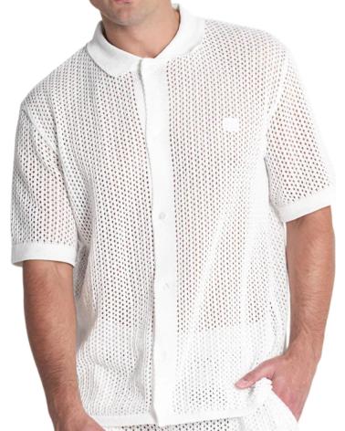 CHEMISE CROCHET AZULIK BLANCHE GIANNI KAVANAGH