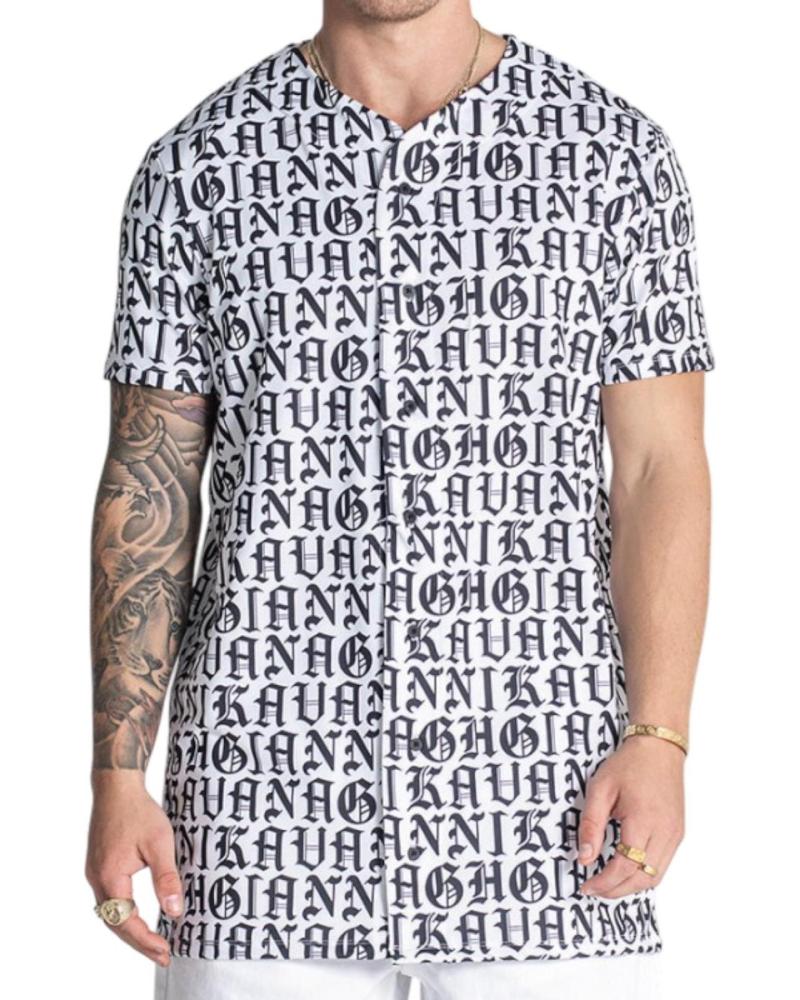 GIANNI KAVANAGH CAMISA DE BEISBOL MESSAGE BLANCO