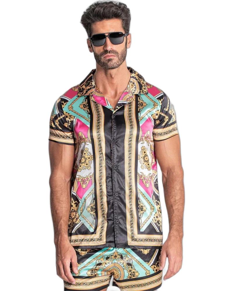 GIANNI KAVANAGH CAMISA EDGY MULTICOLOR GIANNI KAVANAGH CAMISA EDGY MULTICOLOR