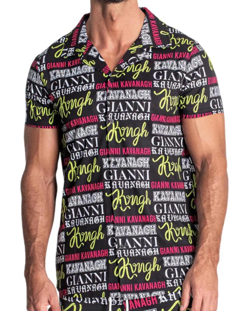 GIANNI KAVANAGH CAMISA HAWAIANA TRANSLATION MULTICOLOR GIANNI KAVANAGH CAMISA HAWAIANA TRANSLATION MULTICOLOR