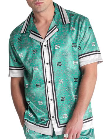 GIANNI KAVANAGH CAMISA SASTINADA PANACEA VERDE