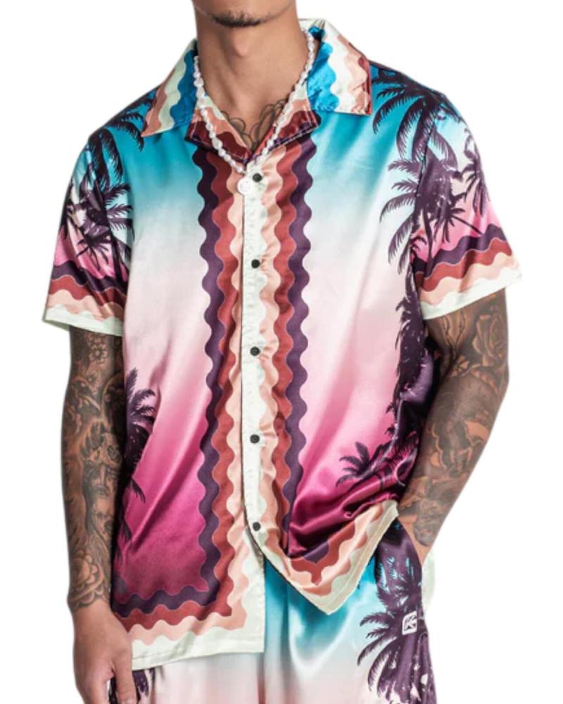 GIANNI KAVANAGH CAMISA TROPICANA MULTICOLOR GIANNI KAVANAGH CAMISA TROPICANA MULTICOLOR