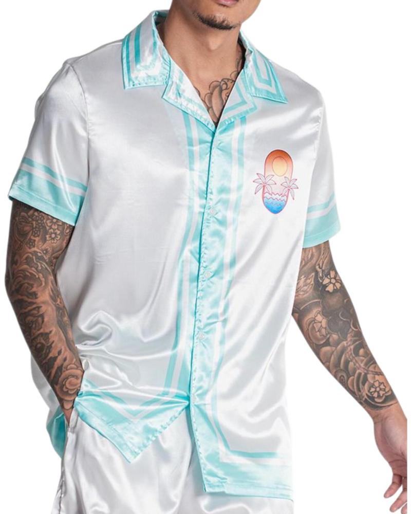 GIANNI KAVANAGH CAMISA TROPICANA VERDE GIANNI KAVANAGH CAMISA TROPICANA VERDE