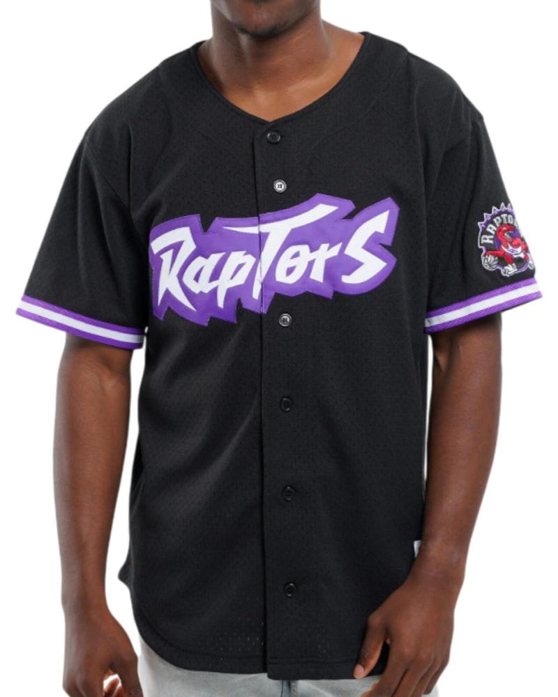 MITCHELL NESS CAMISA MICHELLE NESS NBA TORONTO RAPTORS NEVER OUT NEGRO