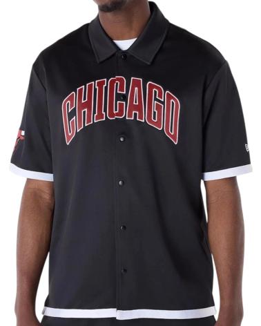 NEW ERA CAMISA CHICAGO BULLS NBA NEGRO