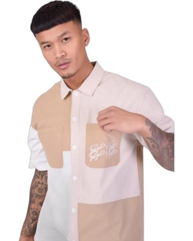 PROJECT X PARIS CAMISA COLOR EN BLOQUE BEIG