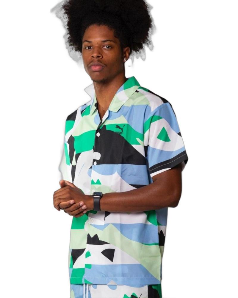 PUMA CAMISA DE BEISBOL TEAM 6 WORLDWIDE VERDE PUMA CAMISA DE BEISBOL TEAM 6 WORLDWIDE VERDE