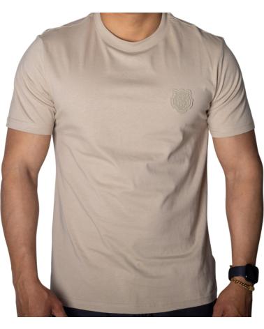 ANTONY MORATO CAMISETA BEIGE PARCHE DE GOMA ARENA