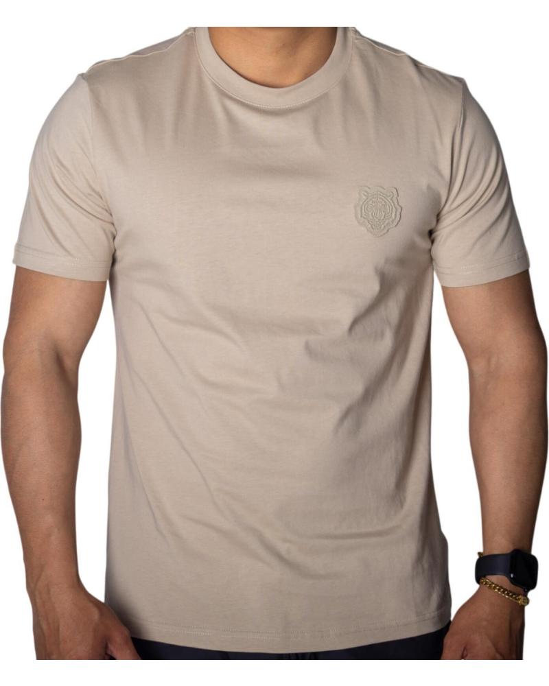 ANTONY MORATO CAMISETA BEIGE PARCHE DE GOMA ARENA