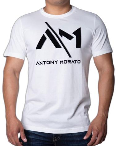 ANTONY MORATO CAMISETA BLANCA REGULA FIT CON LOGO ESTAMPADO