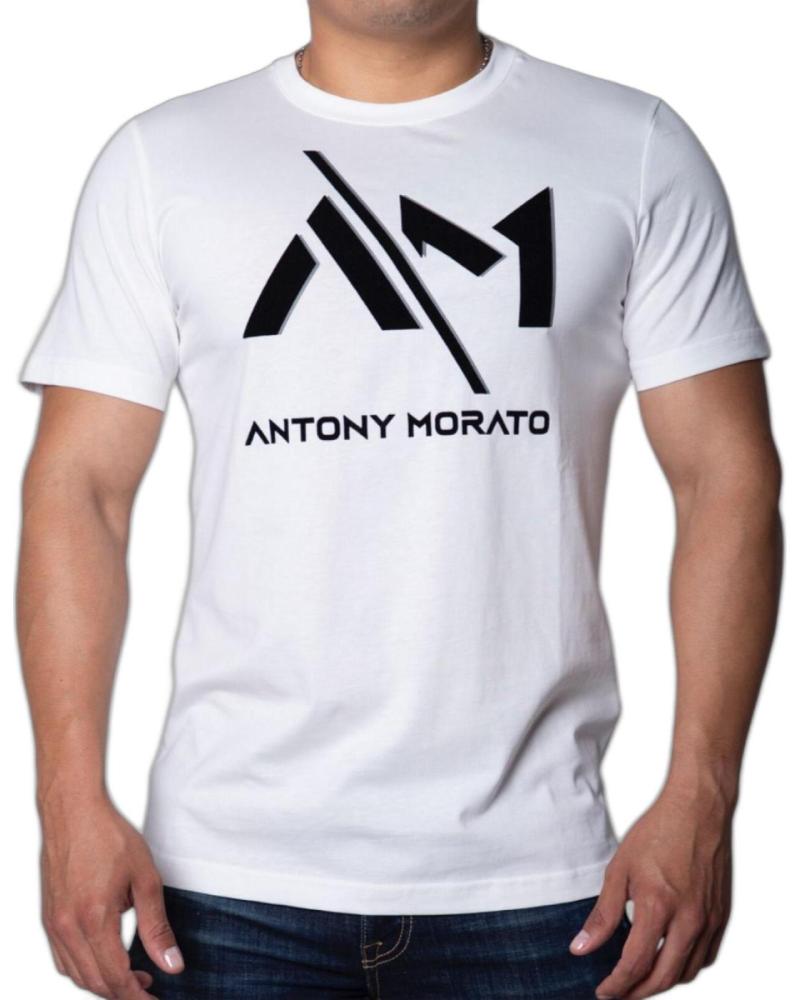 ANTONY MORATO CAMISETA BLANCA REGULA FIT CON LOGO ESTAMPADO ANTONY MORATO CAMISETA BLANCA REGULA FIT CON LOGO ESTAMPADO