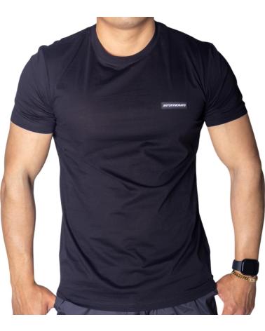 ANTONY MORATO MERCERIZED COTTON T-SHIRT BLACK