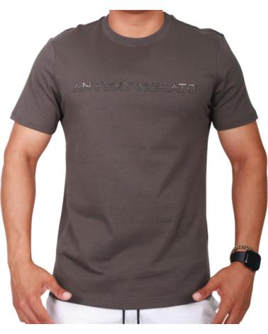 ANTONY MORATO GREEN LAMINATED LOGO T-SHIRT