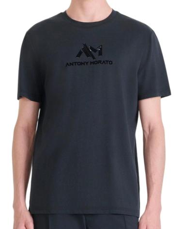 ANTONY MORATO CAMISETA LOGO NEW 3D PUNTO DE ALGODON HOMBRE MARINO