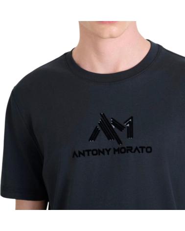ANTONY MORATO CAMISETA LOGO NEW 3D PUNTO DE ALGODON HOMBRE MARINO