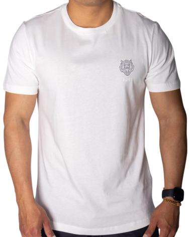 T-SHIRT REGULAR ANTONY MORATO EN COTON BLANC AVEC ÉCUSSON