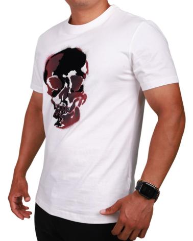 ANTONY MORATO CAMISETA REGULAR FIT CALAVAERA MULTICOLOR HOMBRE BLANCO ANTONY MORATO CAMISETA REGULAR FIT CALAVAERA MULTICOLOR HOMBRE BLANCO