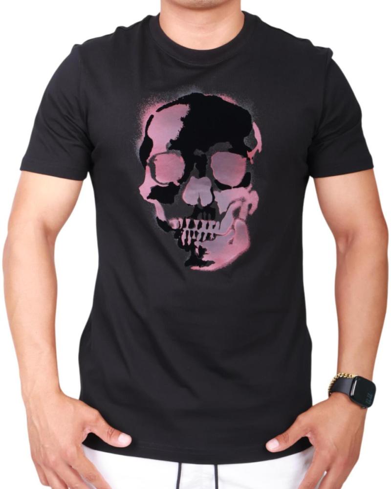ANTONY MORATO CAMISETA REGULAR FIT CALAVAERA MULTICOLOR HOMBRE NEGRO ANTONY MORATO CAMISETA REGULAR FIT CALAVAERA MULTICOLOR HOMBRE NEGRO